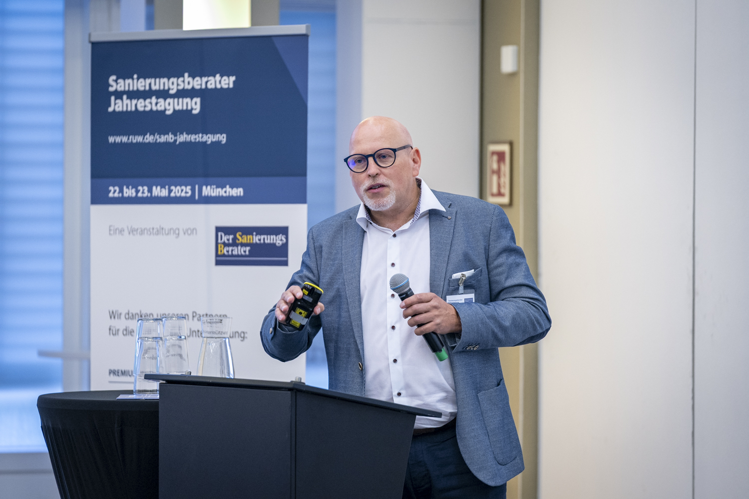 Rüdiger Weiß, WallnerWeiß. Insolvenzverwalter Gutachter GbR. Credit: Fotograf Tom Brunner